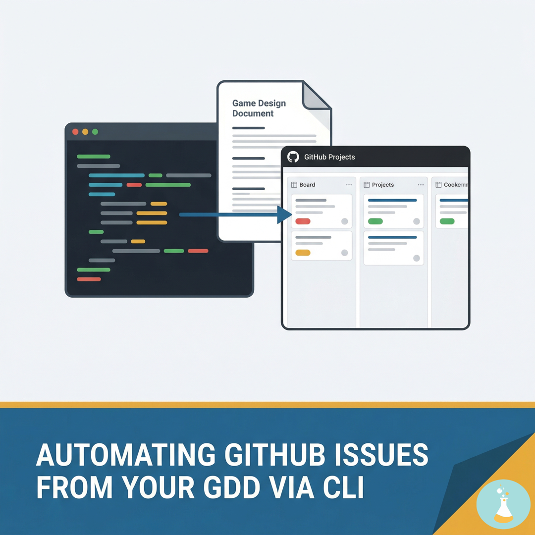 Automating GitHub Issues from your GDD via CLI